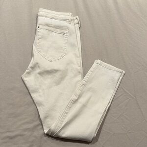Women's Classic Cream Skinny Jeans